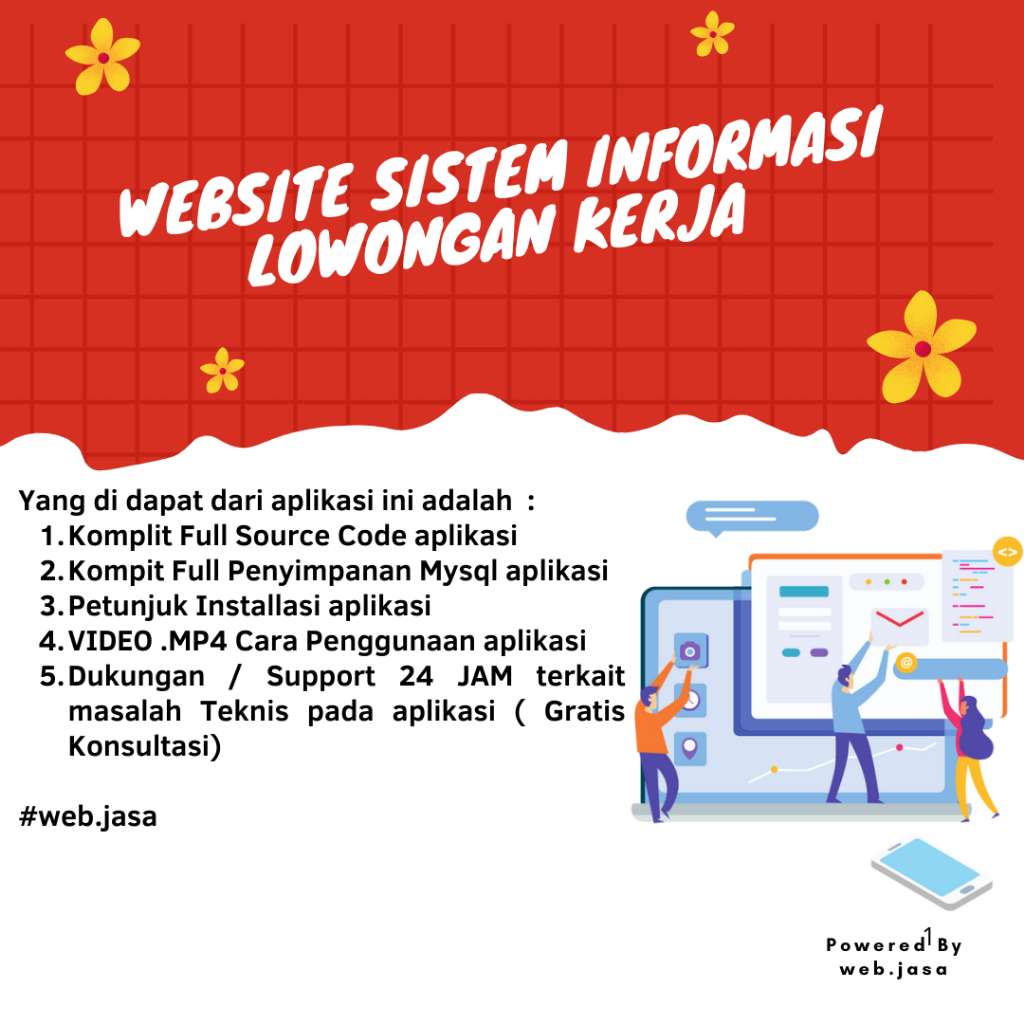 Website System Informasi Lowongan Kerja
