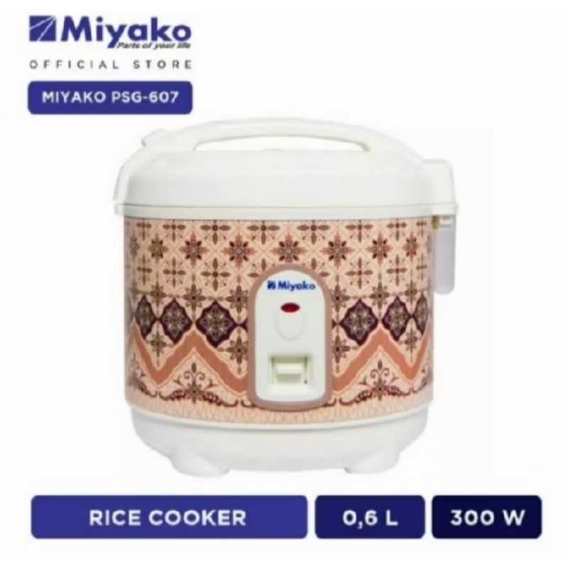 RICE COOKER MIYAKO PSG 607/ Megicom Miyako PSG 607