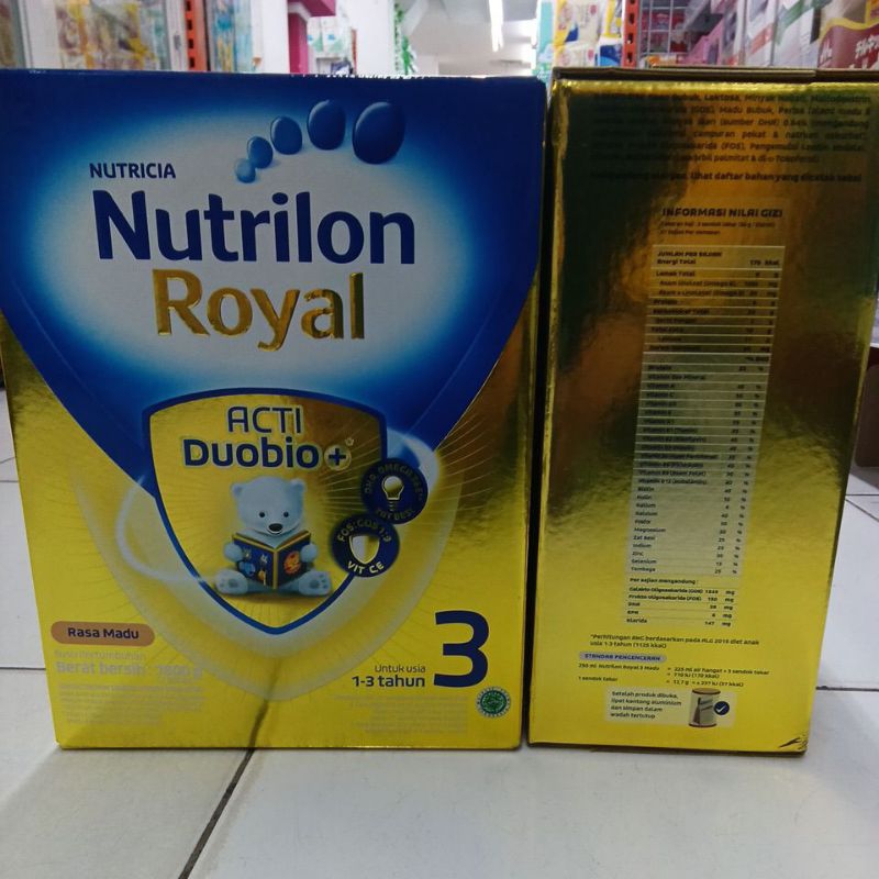 NUTRILON ROYAL 3 1800gr beli 2 free tas ransel