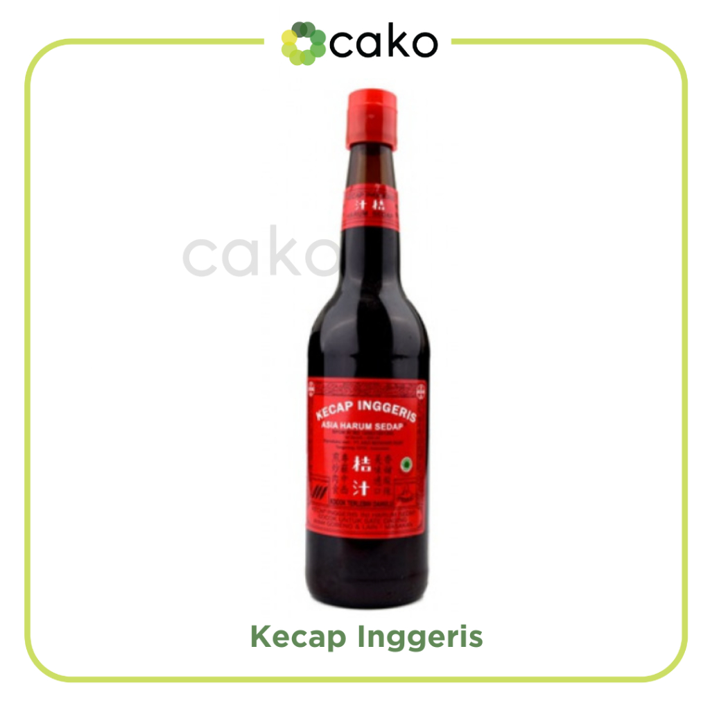 

Kecap Inggeris Asia Harum Sedap 135ml, 320ml, 620ml / Khusus Pengiriman Instan & Sameday