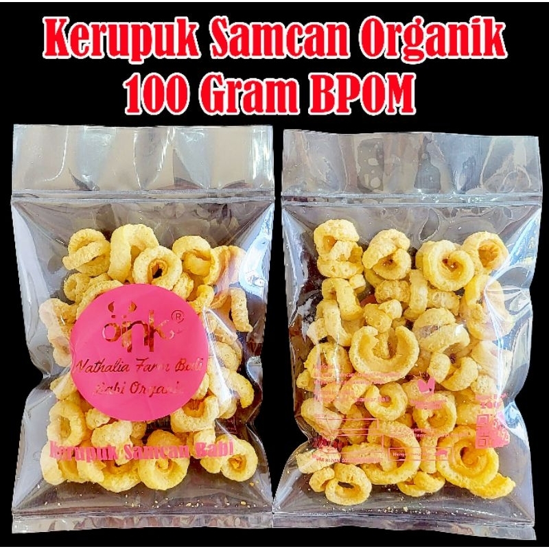 

100 gram Kerupuk SAMCAN ORGANIK