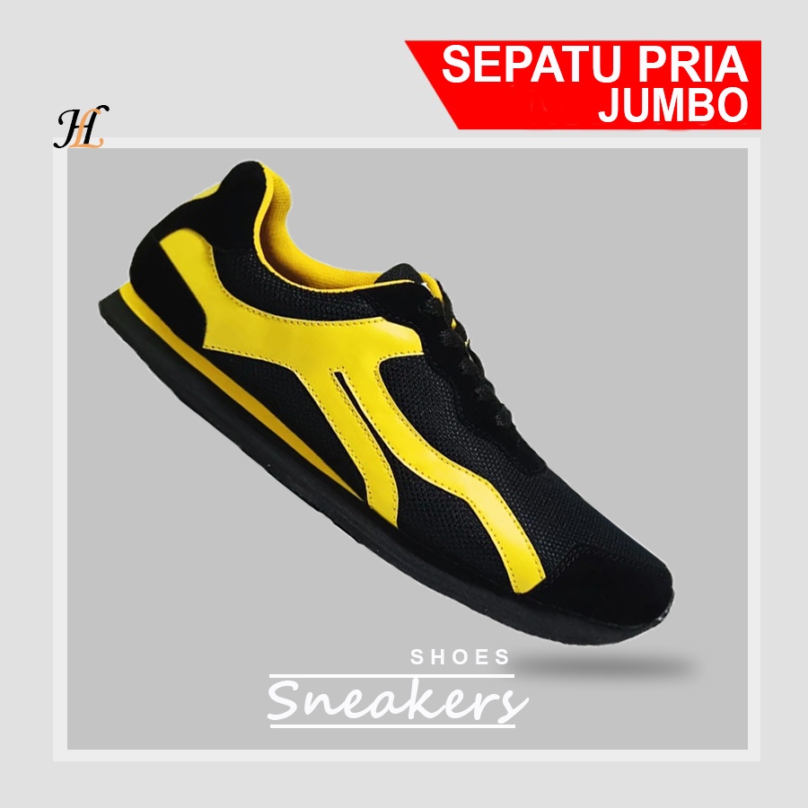 Sepatu laki-laki Jumbo Sneaker S 302 Hilos ukuran 39-48.