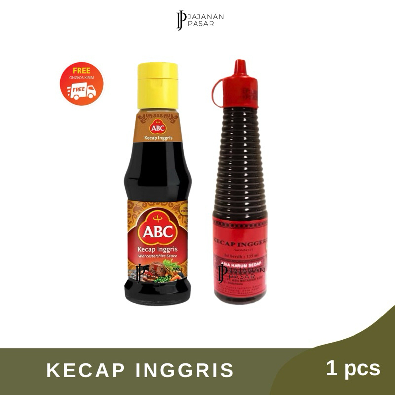 

Kecap Inggris ABC 195ml & Asian Harum Sedap 135ml