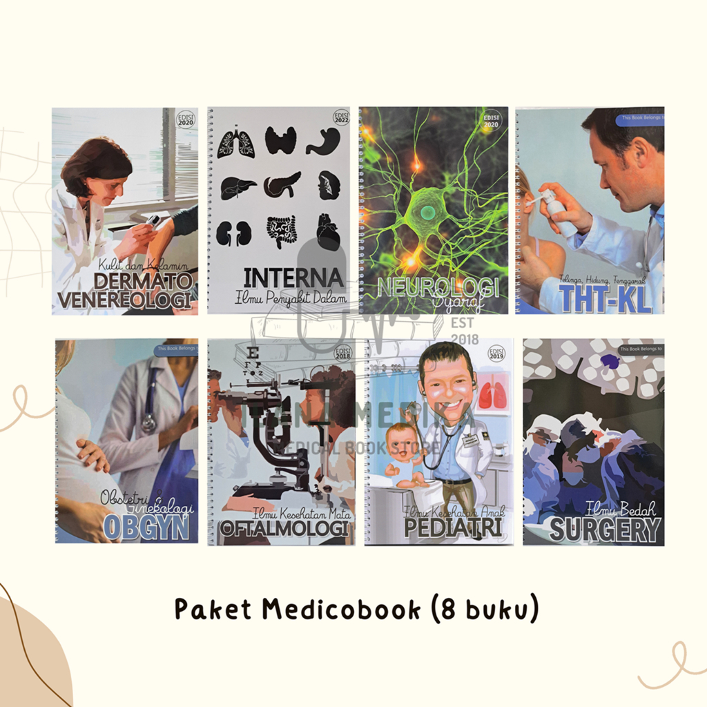 Paket Buku Saku Kedokteran Medicobook Paket Buku Kedokteran Medicobook