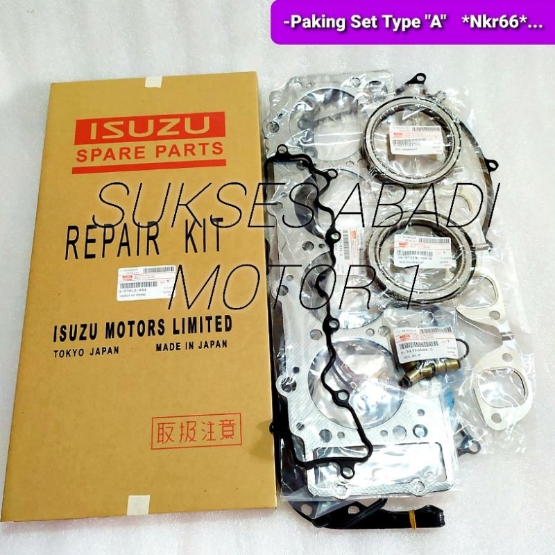 packing gasket full set paking set Isuzu Nkr66 Nkr 66 original