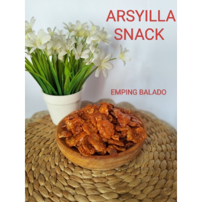 

Emping balado manis pedas