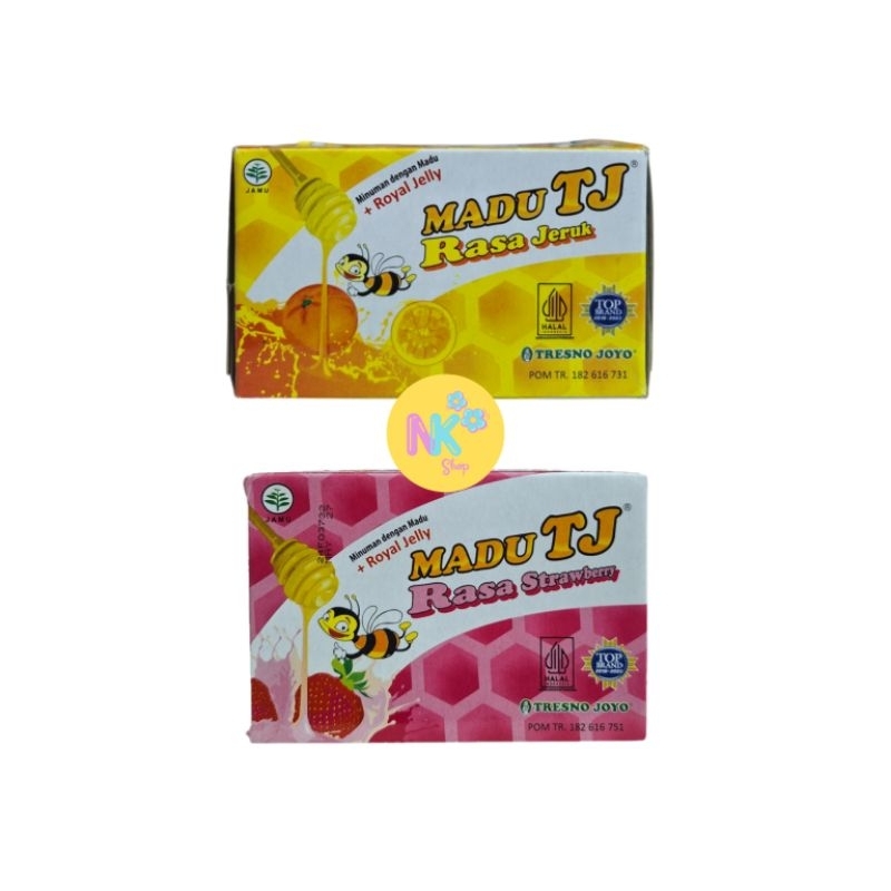 

Madu TJ Sachet 20gr - 1 box isi 12 sachet