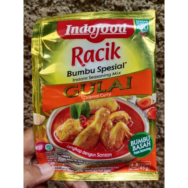

Indofood Racik Bumbu Spesial Gulai Kemasan 45 Gram