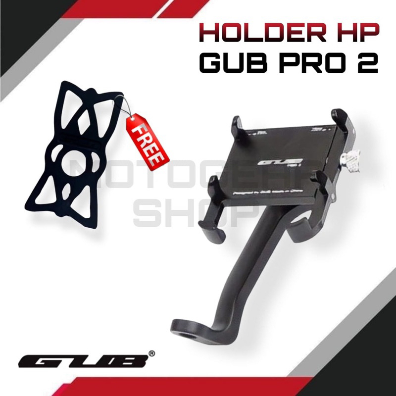 GUB Holder HP PRO 2 Holder sepeda/motor Termurah