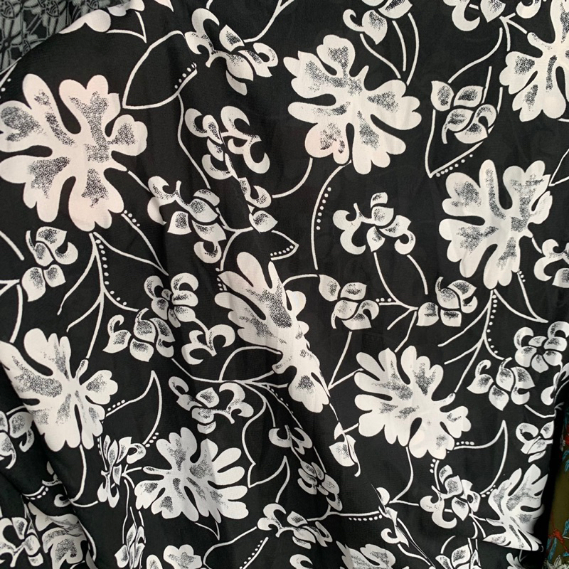 kain sifon deluxe motif - kain sifon lembut - kain sifon fine motif bunga