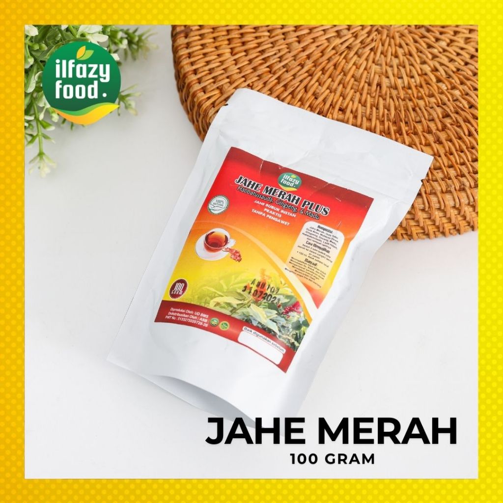 

ILFAZY FOOD Jahe Merah Bubuk 100 gram