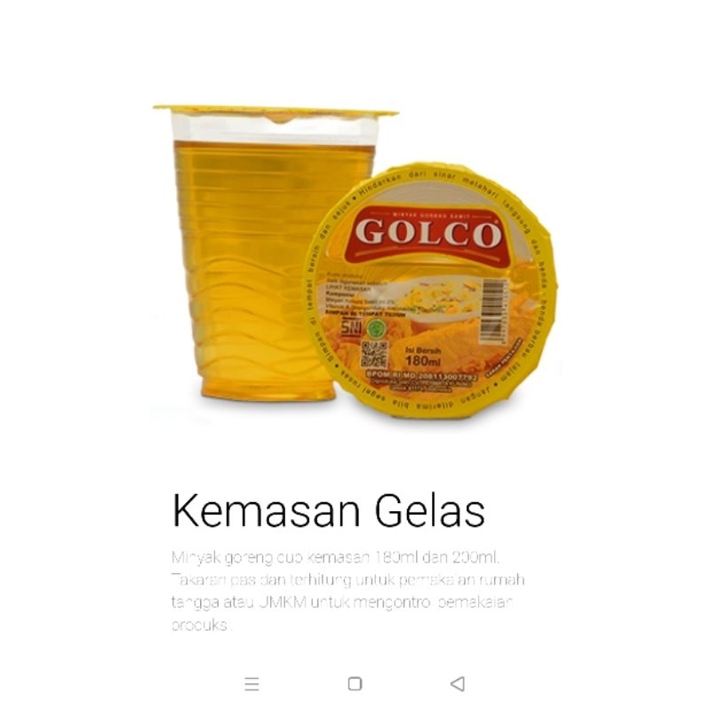 

minyak goreng murah 200 ml