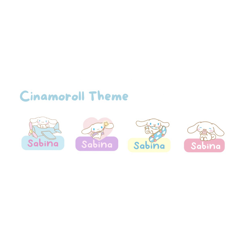 

Label Baju - Cinamoroll Theme