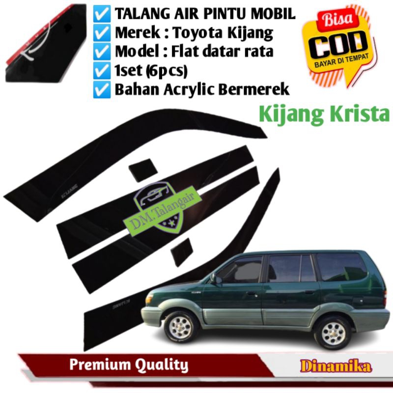 talang air mobil Toyota Kijang Krista Premium Quality