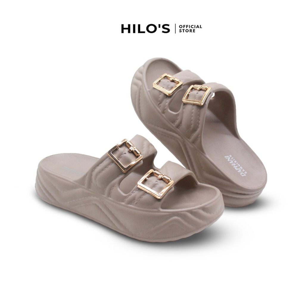 Sandal Selop Wanita Kekinian Tinggi Sandal Wedges Korea Jelly TERBARU