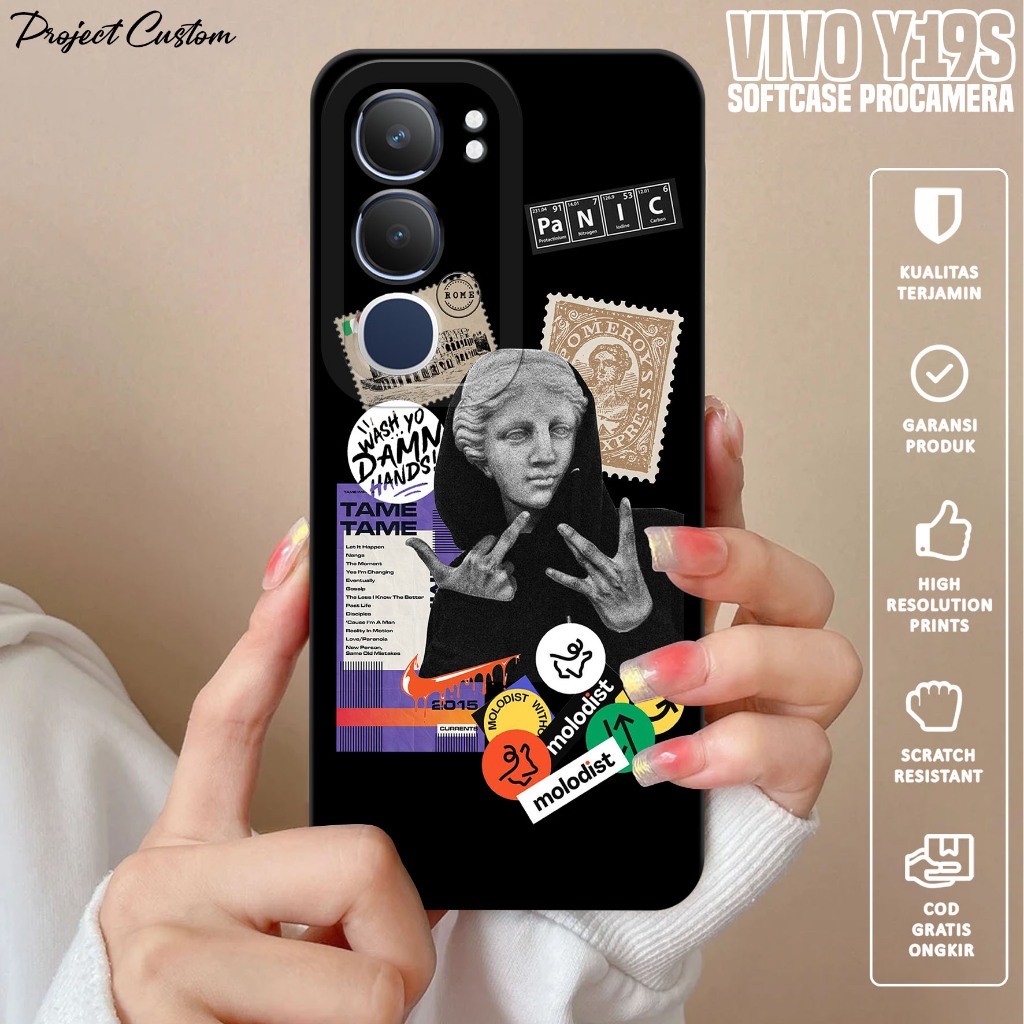 Softcase Hp VIVO Y19S - Case Hp VIVO Y19S ( Estetik ) Silikon Hp VIVO Y19S - Casing Hp VIVO Y19S - C