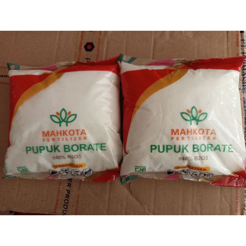 Pupuk Borate Mahkota 1kg - Pupuk Mikro Tanaman