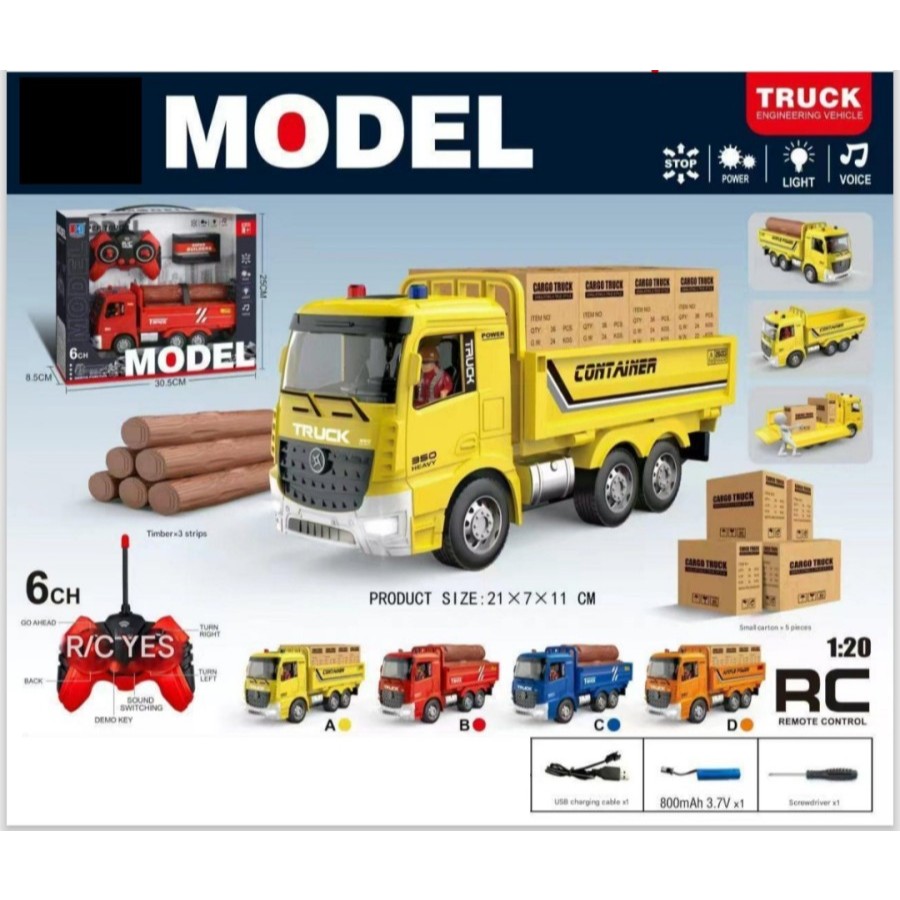 MAINAN RC MOBIL COLT DIESEL RC TRUK BARANG