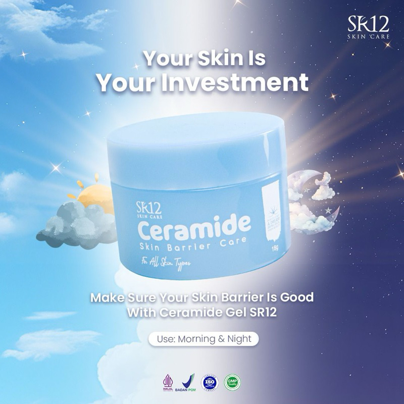 sr12 skincare/ skincare herbal/ sr12/ ceramide gel sr12/ ceramide gel