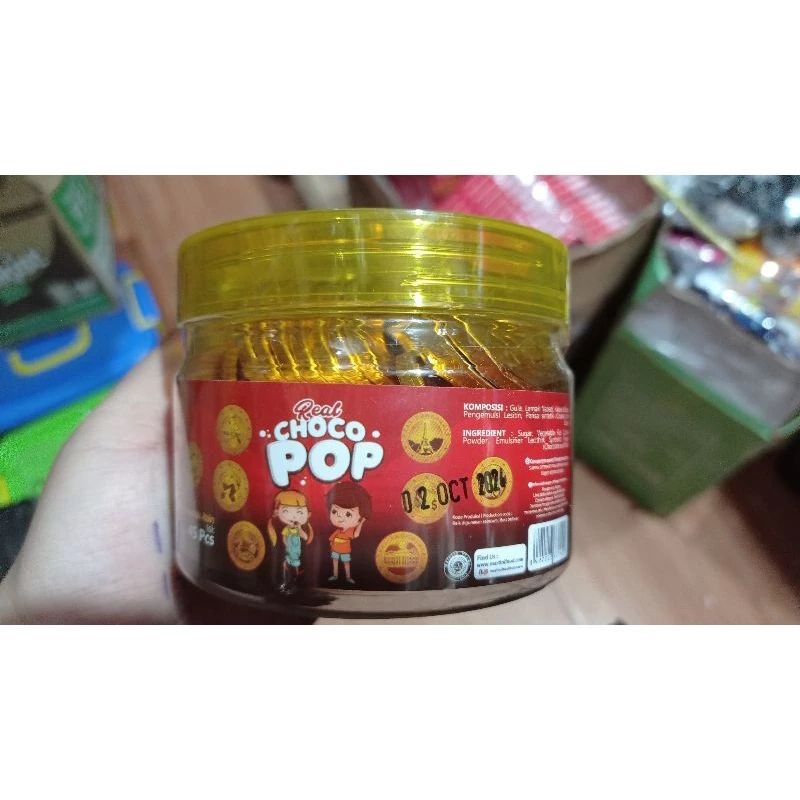 

Coklat Koin Pop Choc isi 45