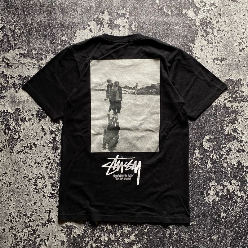 Stussy low tide tshirt black