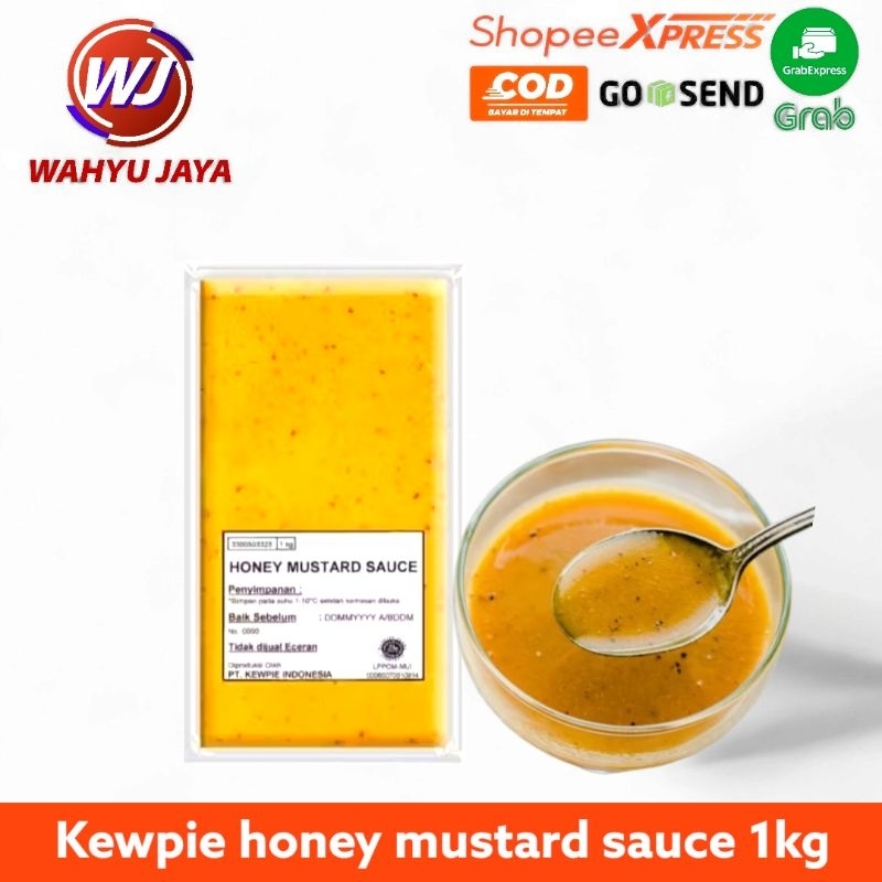 

Kewpie honey mustard sauce 1kg