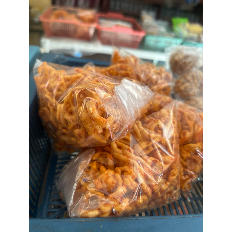 

krupuk seblak enak asli bandung