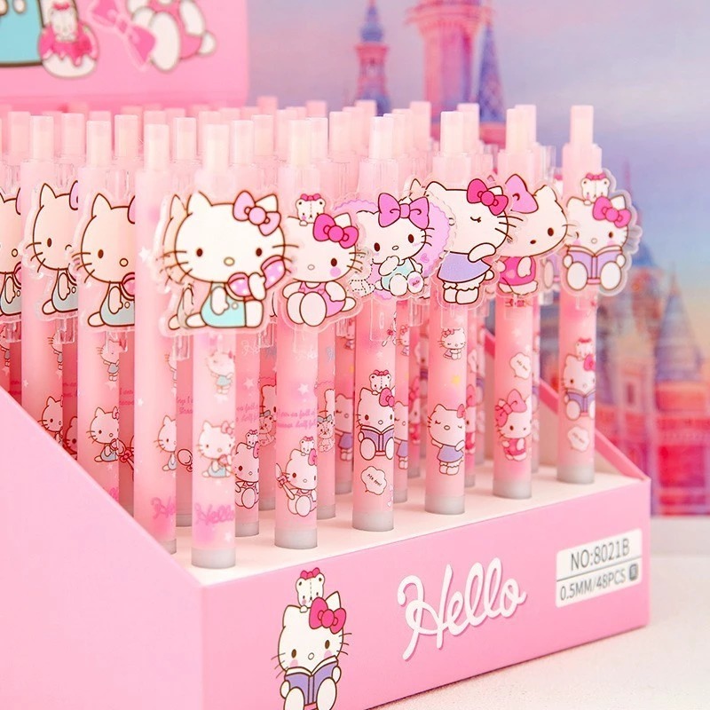 

Pulpen GEL Karakter Hello Kitty Lucu Bandul Anak Pena Tinta Hitam