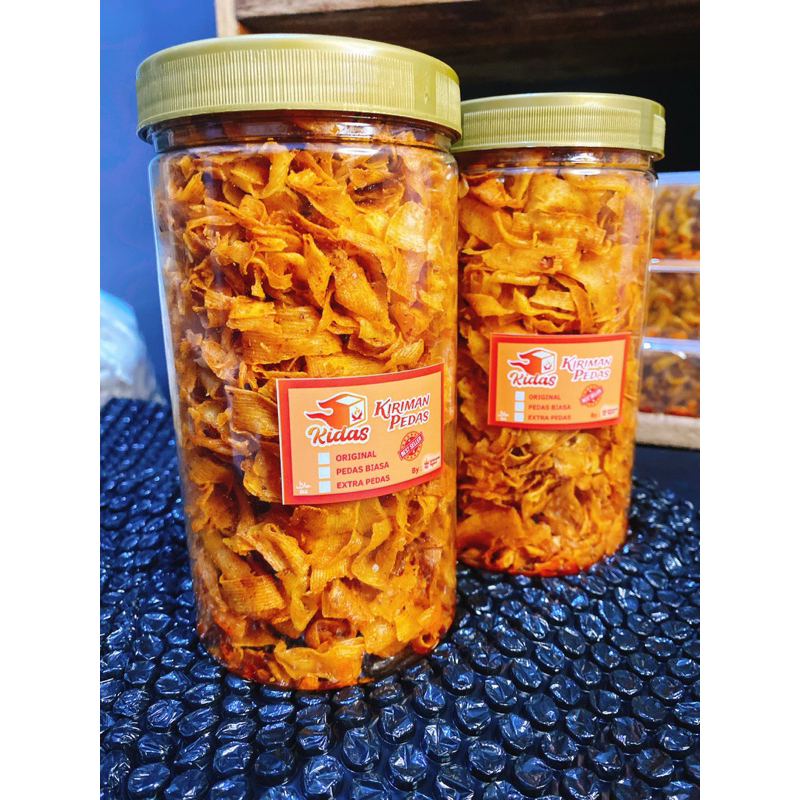 

Kidas Keripik SIngkong Keriwil 250gram Box Pedas Gurih Cikruh