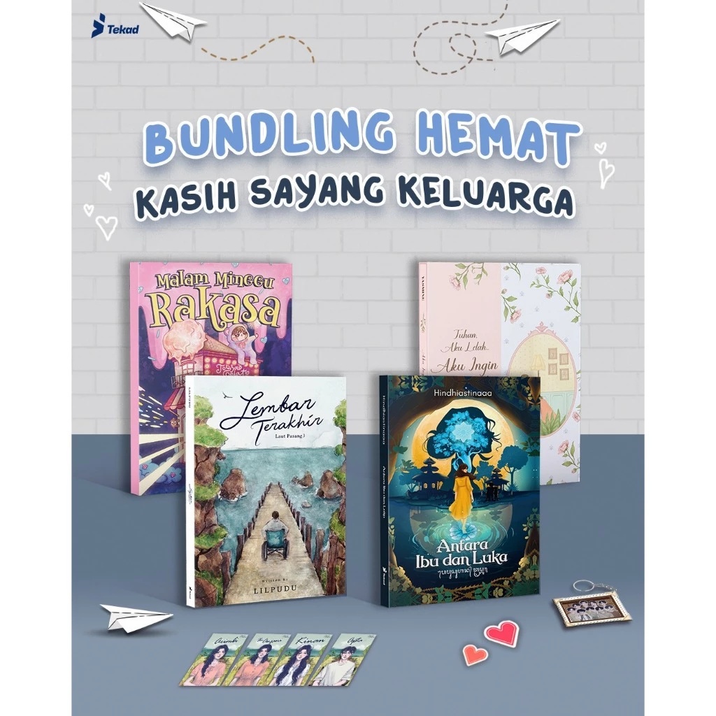 PROMO BUNDLING HEMAT KASIH SAYANG KELUARGA - Laut Pasang 3, Antara Ibu dan Luka, Malam Minggu Rakasa