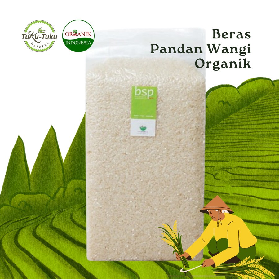 

Beras Putih Pandan Wangi Organik