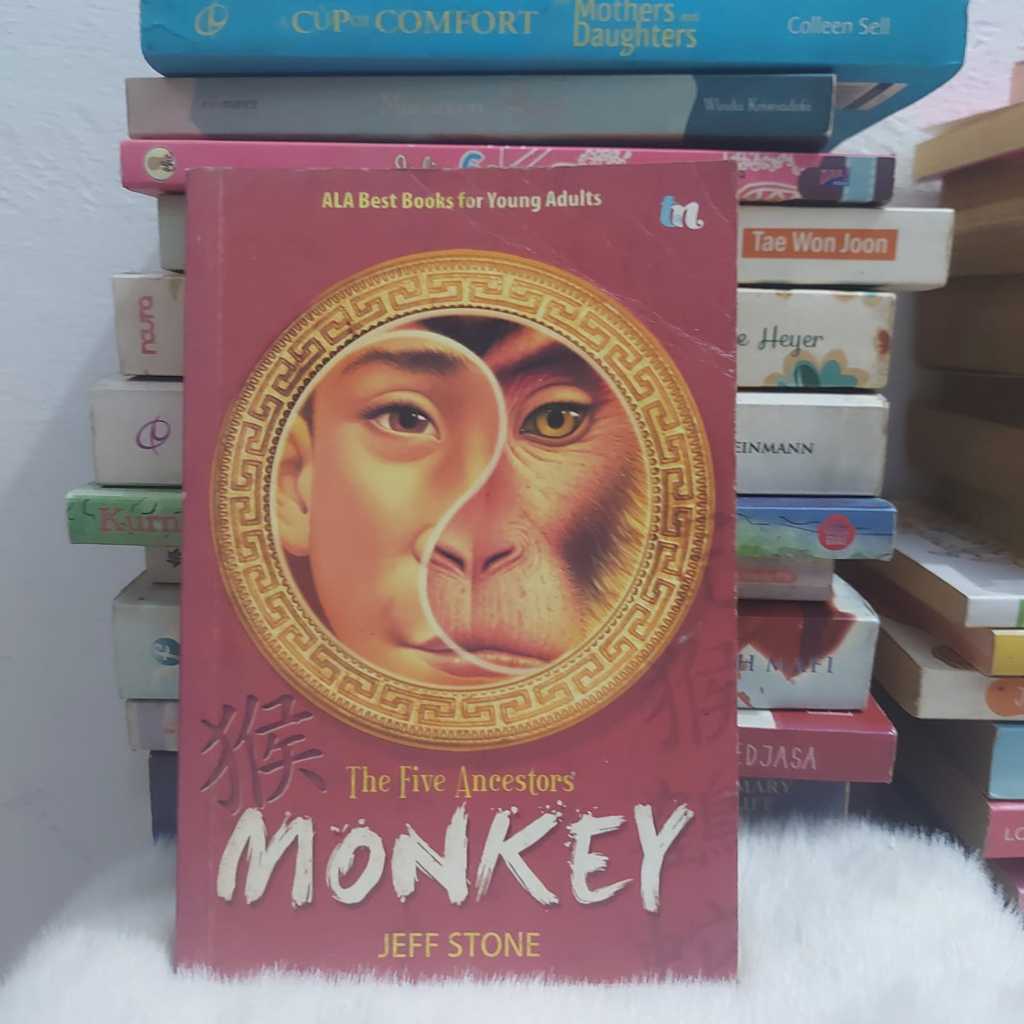 Novel The Five Ancestors Monkey By Jeff Stone - Preloved Original