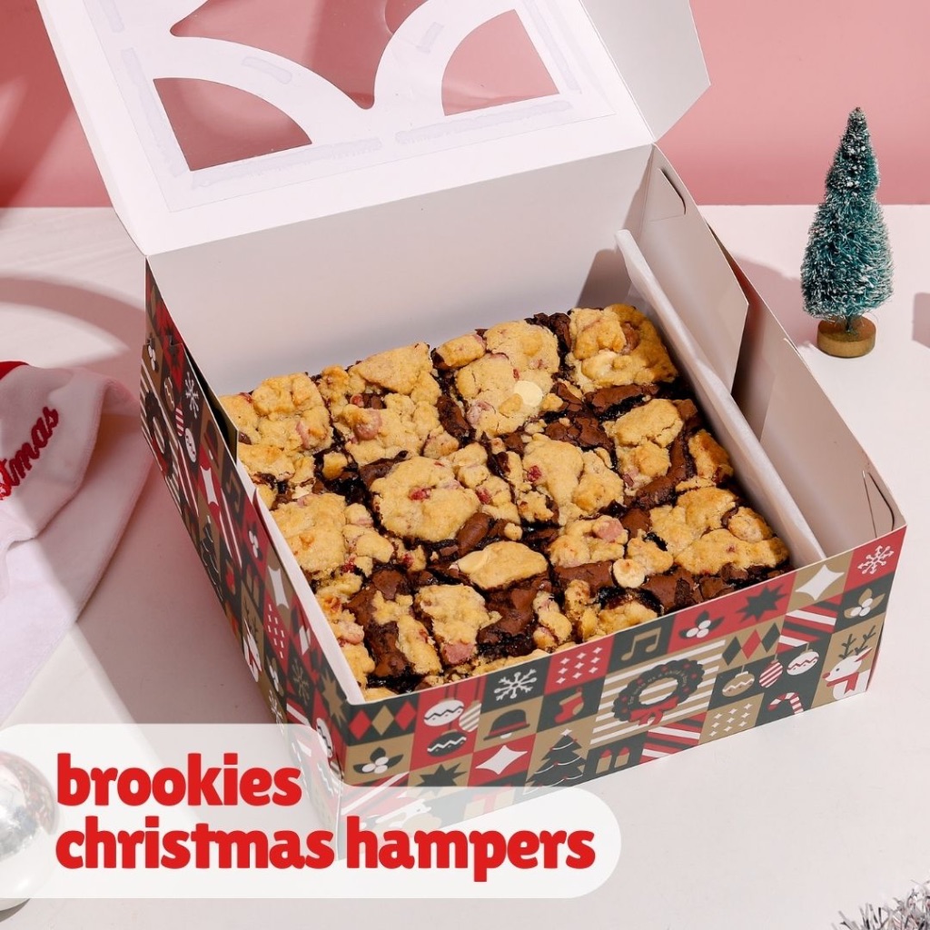 

YUMMIEST - Premium Fudgy Brownies - Christmas hampers box