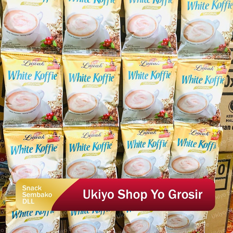 

❤️ UKIYO ❤️ LUWAK WHITE KOFFIE RENCENG ISI 10