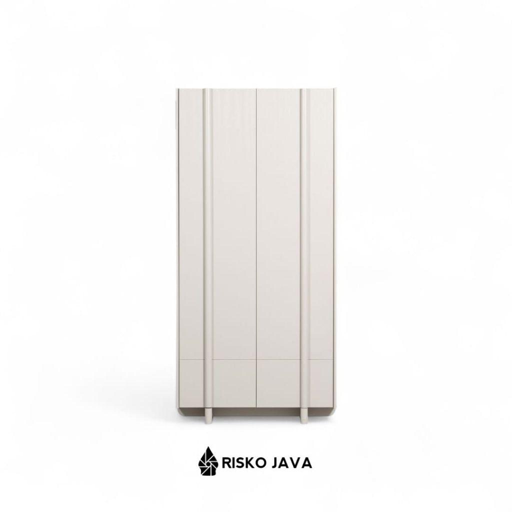 Almari Kayu Jati / Almari Minimalis Duco / Almari 2 Pintu | DUNNE