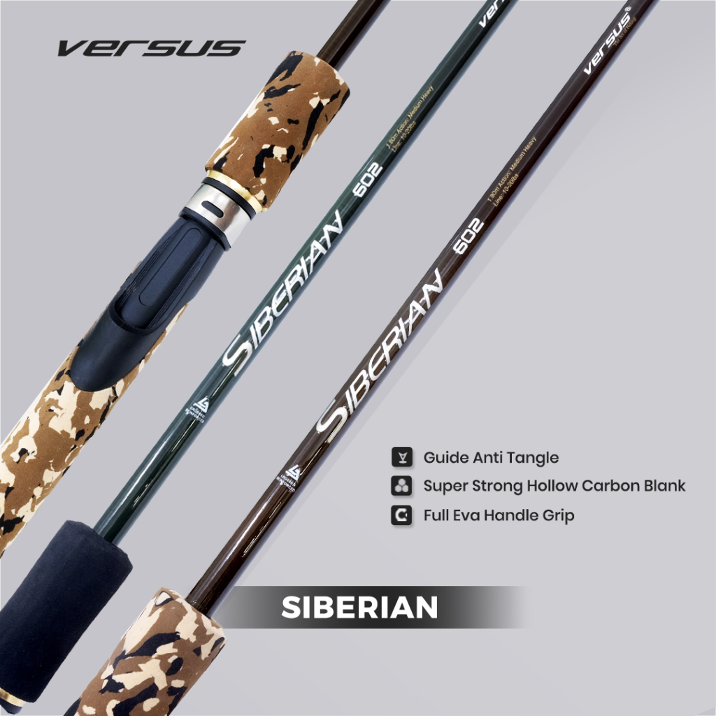 VERSUS - Joran Pancing Versus Siberian Carbon Solid Two Pcs