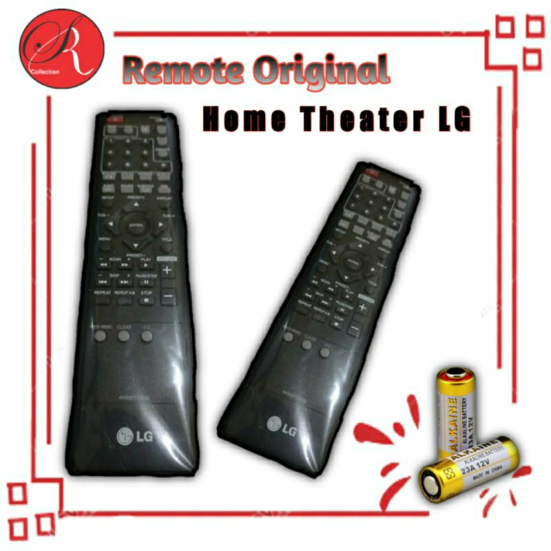 Remote DVD Home Theater LG