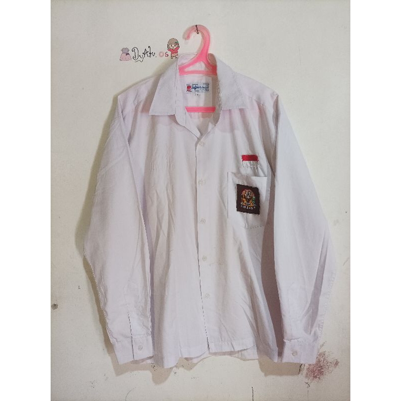 baju seragam atasan sekolah SMA safari radenmat