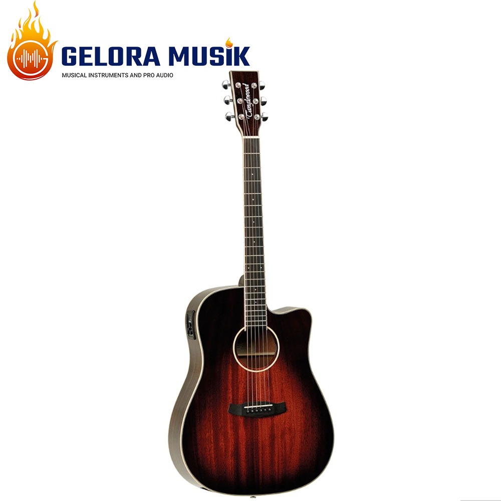 Gitar Akustik Elektrik Tanglewood Winterleaf TW5 CE AVB Cutaway Dreadnought