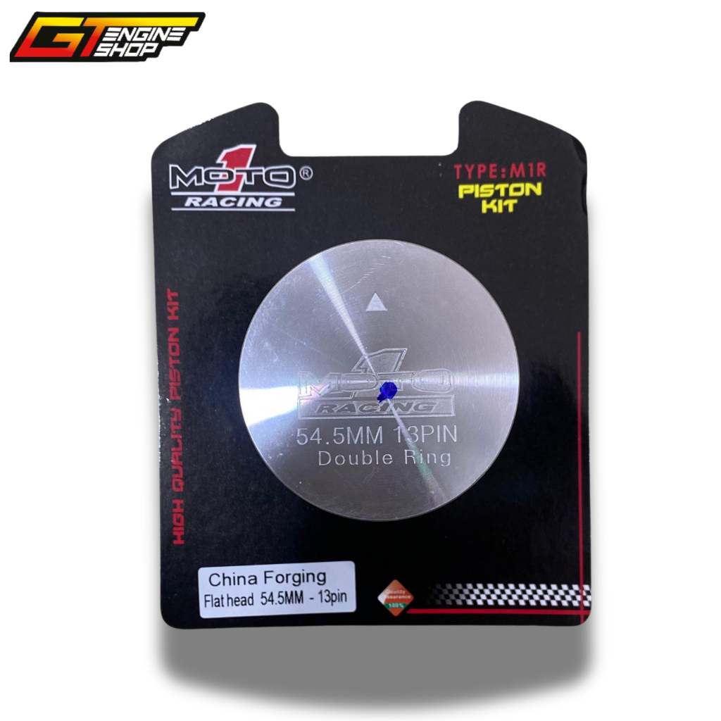 PISTON 54,5 PEN 13 FORGED MOTO1 RACING SEHER 54,5 PEN 13 MOTO1 RACING BAHAN FORGED PISTON MOTO1 54,5