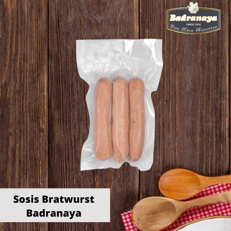 

Badrayana - Bratwurst Daging / 250 gram / 500 gram
