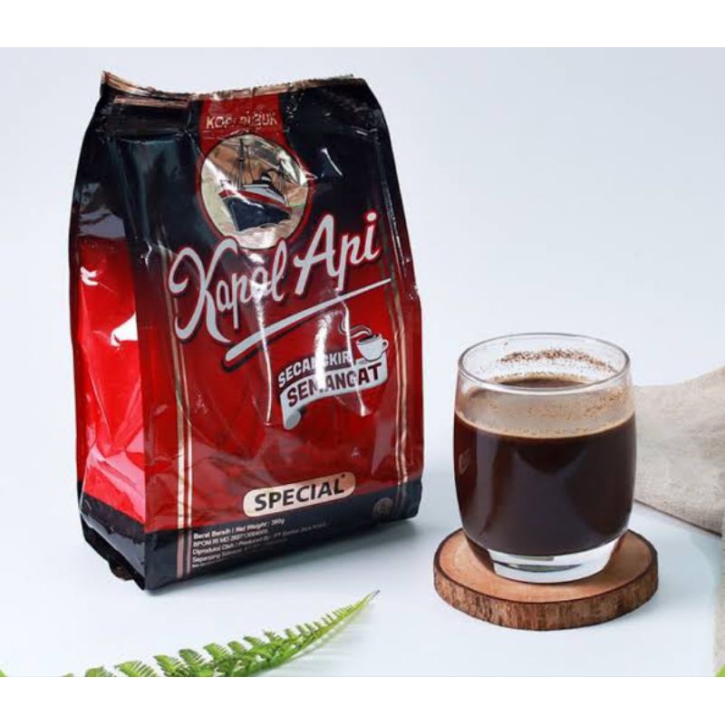 

Kopi Kapal Api 380gr Kopi Bubuk Siap Seduh