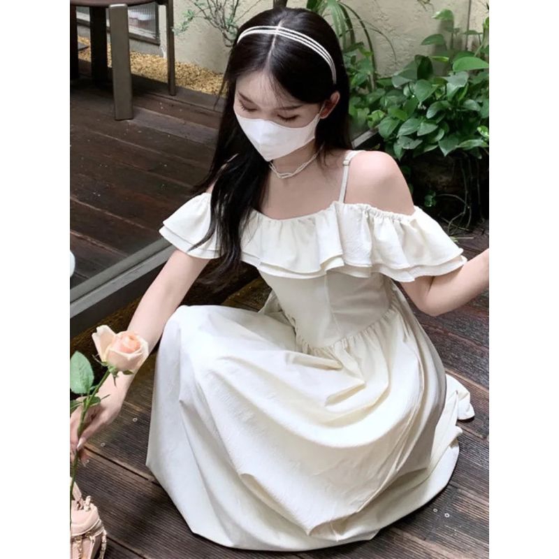 COD Gaun Dress Wanita Remaja Korean Style