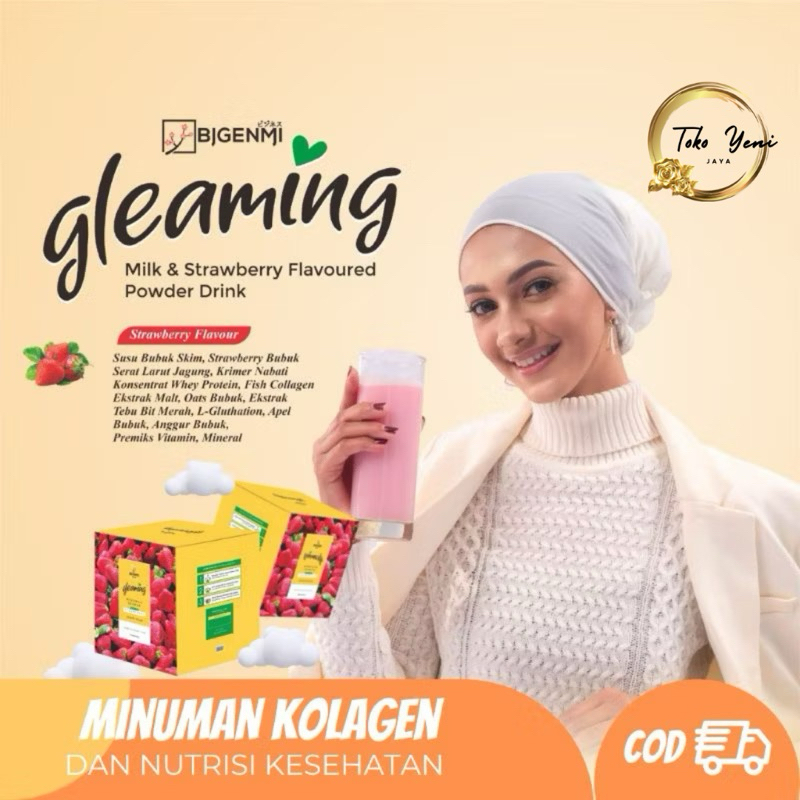 

GLEAMING STROBERY BIGENMI BELI1 GRATIS 1 (MINUMAN KESEHATAN YG MENGANDUNG COLAGEN)