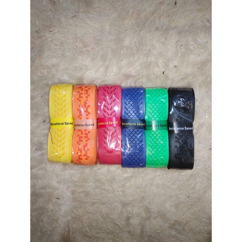 Grip RS Spon Tebal Grip Raket Bulutangkis Grip Raket Badminton