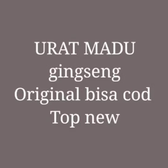 

gingseng madu Top original