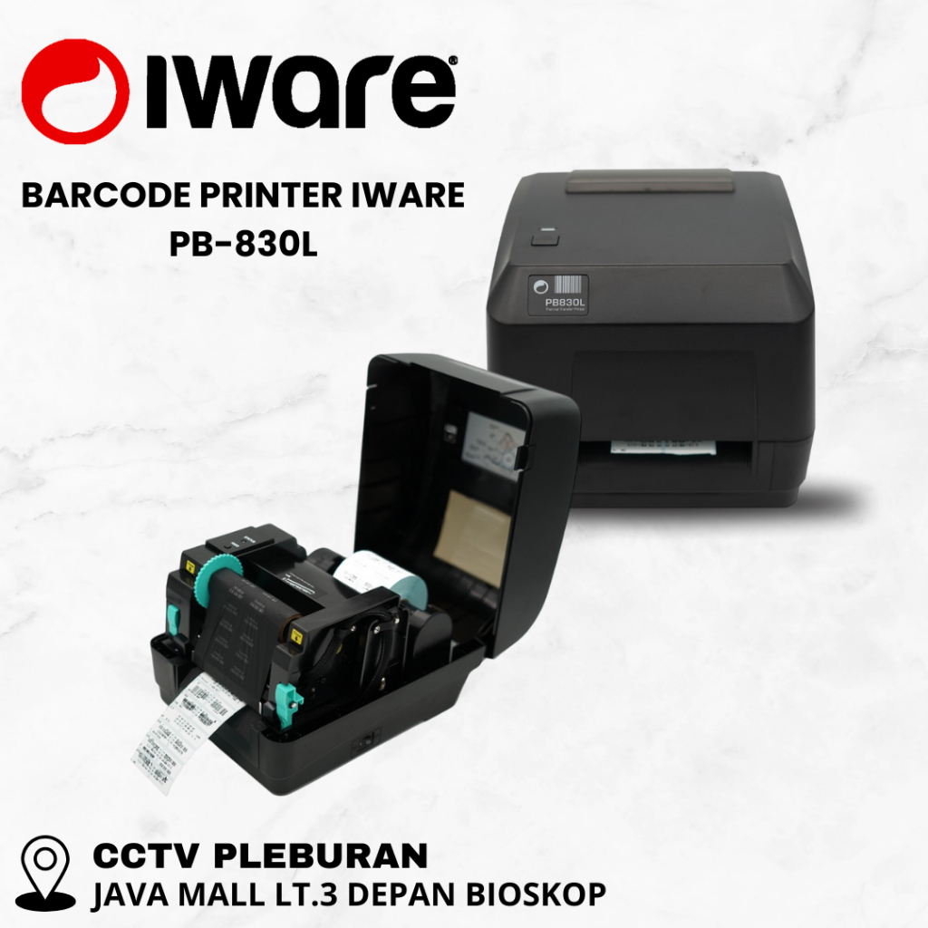 BARCODE LABEL PRINTER IWARE PB-830L