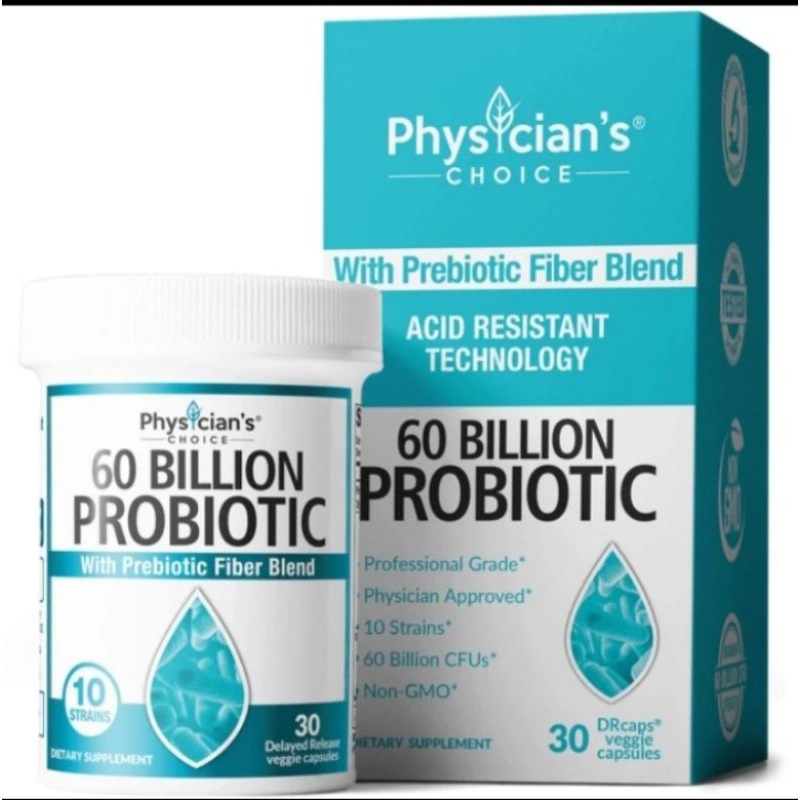 Physician's Choice 60 Billion Probiotic 30 Capsules.