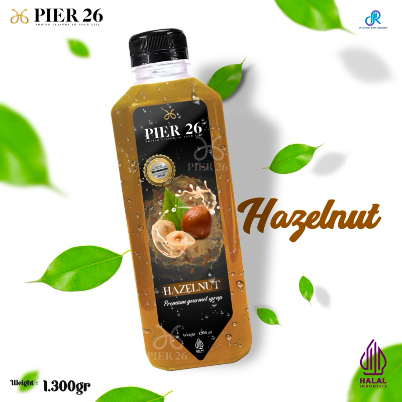 

Syrup Pier26 Hazelnut 1.300 gr / sirup hazelnut pier26 premium - original - HALAL