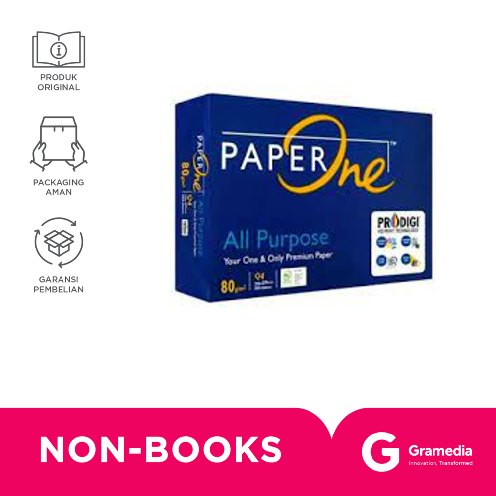 

Gramedia Medan - *HOT ITEM* PAPER ONE FC 80 GR A4